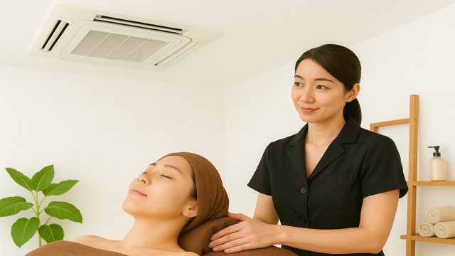 エステ施術中