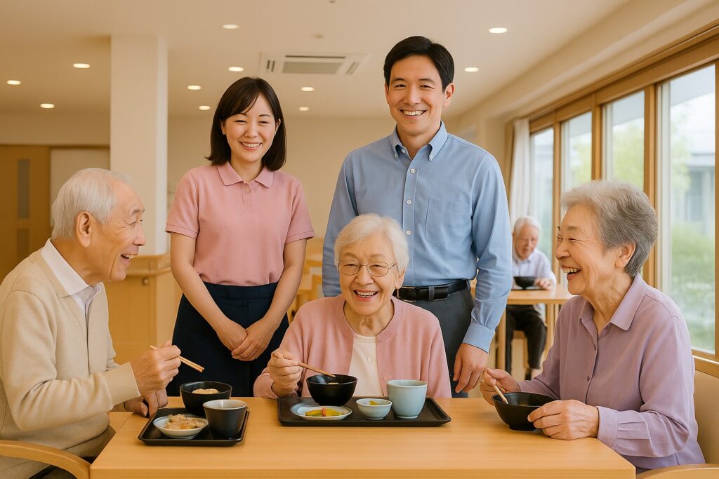 リビングでの会話